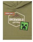 Minecraft Licensed Boys Long Sleeve Pullover Cosplay Hoodie Size L (10-12) NEW