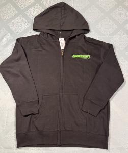 New Mine Craft Graphic Hoodie Youth Large