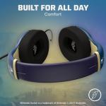 PDP Gaming AIRLITE Wired Stereo Headset with Noise-Cancelling Mic for Nintendo Switch/Switch Lite/Switch OLED (Legend of Zelda Hyrule Blue)