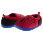 Marvel The Avengers Slipper for Kids Boys - Captain America Hulk Thor IronMan Spidey Slippers Indoor Comfy Fuzzy Plush House Shoes - Red Spidey (size 11-12 Little Kid)