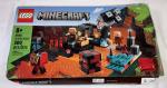 LEGO Minecraft 21185 The Nether Bastion, new/damaged box