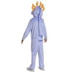 Disguise Minecraft Axolotl Costume for Kids, Official Minecraft Hooded Jumpsuit Costume Outfit, Child Size (10-12)