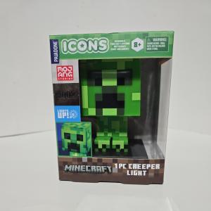 Minecraft ICONS Creeper Night Light Lamp 3D Character Figure Paladone #002 NEW!