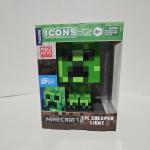 Minecraft ICONS Creeper Night Light Lamp 3D Character Figure Paladone #002 NEW!