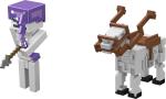 MineCraft Skeleton Horseman Battle Mattel Caves and Cliffs Action Figures RARE!