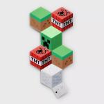 Minecraft MOB and Blocks LED RGB Panel Set of 6 Novelty Wall