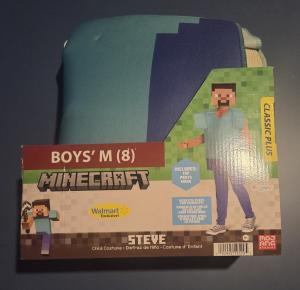 Steve Classic Plus Minecraft Costume, Multicolor, Medium (8)