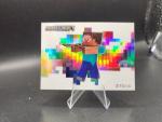 2024 Panini Minecraft STEVE Colorblast Case Hit Prizm SSP Ultra Rare #7