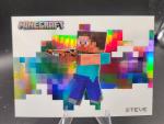 2024 Panini Minecraft STEVE Colorblast Case Hit Prizm SSP Ultra Rare #7