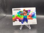 2024 Panini Minecraft STEVE Colorblast Case Hit Prizm SSP Ultra Rare #7
