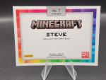 2024 Panini Minecraft STEVE Colorblast Case Hit Prizm SSP Ultra Rare #7