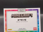 2024 Panini Minecraft STEVE Colorblast Case Hit Prizm SSP Ultra Rare #7