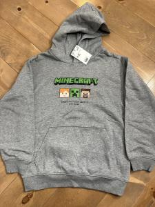 H&M Minecraft Youth Hoodie Size 8-10 NEW