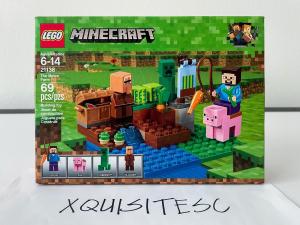 NEW LEGO Minecraft 21138 The Melon Farm RETIRED 2018 Villager Steve Creeper NIB