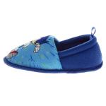 Josmo Sonic The Hedgehog Slippers for Boys - Sonic House Sandals Cute Fuzzy Plush Slipper - Blue (size 9-10 Toddler)