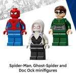 LEGO Marvel Mech Battle: Spider-Man vs. Doc Ock Building Toys for Kids - Super Hero & Villain Poseable Mech Toys W/3 Marvel Minifigures for Kids & Fans, Ages 6+ - Gift Idea for Birthdays - 76338