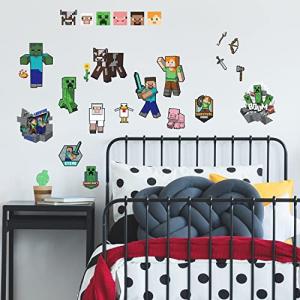 Minecraft Characters Peel and Stick Wall Decals