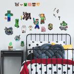 Minecraft Characters Peel and Stick Wall Decals