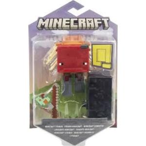 Minecraft Build-a-Portal Action Figure Minecraft Strider w/Fungus on Rod HDV06