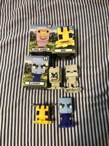 Lot of 7 McDONALD'S Happy Meal Toys 2025 MINECRAFT Figures