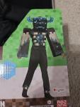 Minecraft Warden Child Costume Size 6/7  Walmart Exclusive Discontinued New