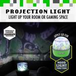 Minecraft Creeper & Steve Projector Night Light