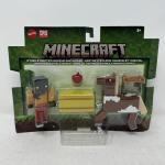 Minecraft Action Figures & Accessories, Horse Jockey & Makena, 3.25-inch Scale