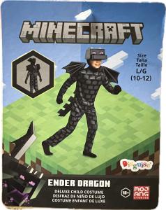 MINECRAFT DELUXE CHILD COSTUME ENDER DRAGON LARGE 10-12