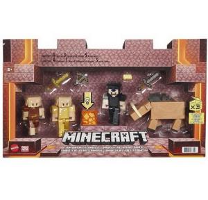 Minecraft Crimson Forest Conquest Story Pack Figures, Accessories GYB63