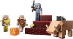 Minecraft Crimson Forest Conquest Story Pack Figures, Accessories GYB63