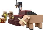 Minecraft Crimson Forest Conquest Story Pack Figures, Accessories GYB63