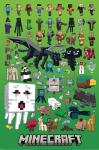 MINECRAFT - COLLAGE POSTER 24x36 - 55254