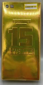 NEW Limited Edition Minecraft 15th Anniversary Tuxedo Steve Diamond Level Figure