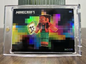 🔥2025 Panini Prizm Minecraft *Special Edition* Black Colorblast - Noor *Rare*