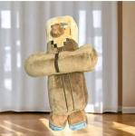 12x6" Minecraft Villager Plush Toy Soft Stuffed Doll Game Character Kids Gift
