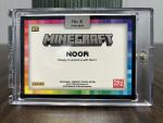 🔥2025 Panini Prizm Minecraft *Special Edition* Black Colorblast - Noor *Rare*