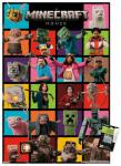 Trends International A Minecraft Movie - Grid Wall Poster with Push Pins, 34L x 22.4W, Poster & Push Pin Bundle