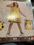 Halloween Costume Girl Minecraft Bee Large 10-12 New