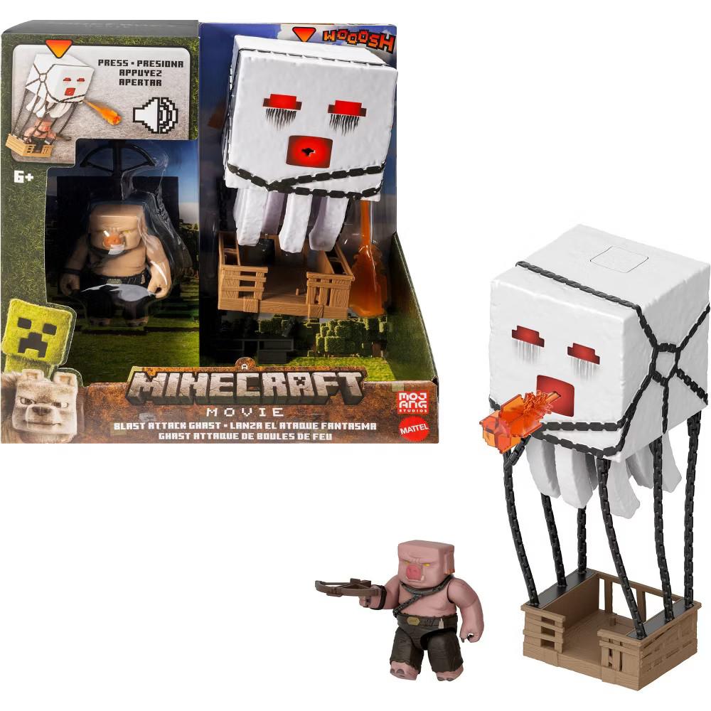 Minecraft Blast Attack Ghast Action Figure Set SEE DETAILS