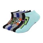 6-Pack Minecraft Classic Mobs No Show Socks