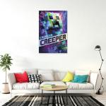 Minecraft - Gaming Poster (Charged Creeper Struck By Lightning) (Size 24" x 36")