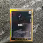 2024 Panini Minecraft Bat Gold Foil /99 SP Rare