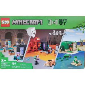 Lego 66807 Minecraft Infinite Worlds Gift Set, 3 In 1