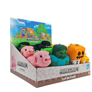 Minecraft Clip on Plush 13 cm