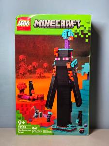 Lego Minecraft The Enderman Tower, 21279, 867 Pieces, Ages 9+ New & Sealed