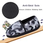 Bigwow Boys Camouflage Slippers Elastic Closed Heel House Shoes (Big Kid 2-3)