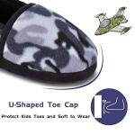 Bigwow Boys Camouflage Slippers Elastic Closed Heel House Shoes (Big Kid 2-3)