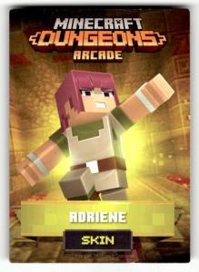 Minecraft Dungeons Arcade Adriene 2021 Series 1 PlayMechanix 52/60 Rare
