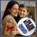 Cutecrop 6 Pairs Fun Glowing in The Dark Crew Socks Stocking Stuffers Luminous Funny Novelty Sock for Christmas Birthday Gift(Gaming)