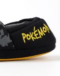 Pokémon Pikachu Black Slippers | Kids Slip-On Loafers with Optional Design | Comfortable House Shoes for Boys